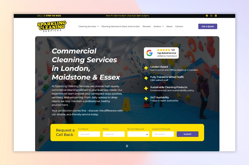Sparkling Commercial Cleaning-image