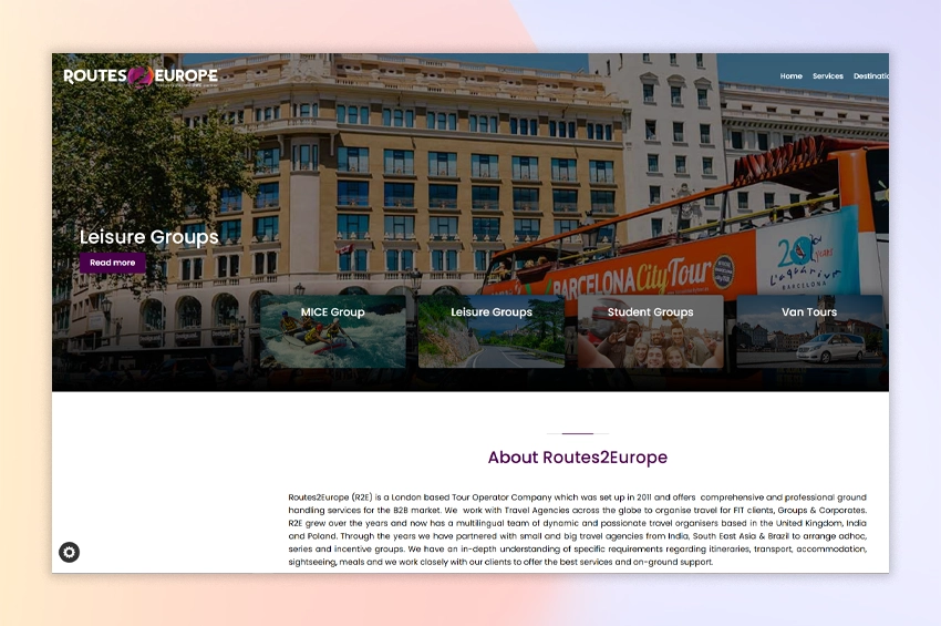 Routes 2 Europe Ltd.