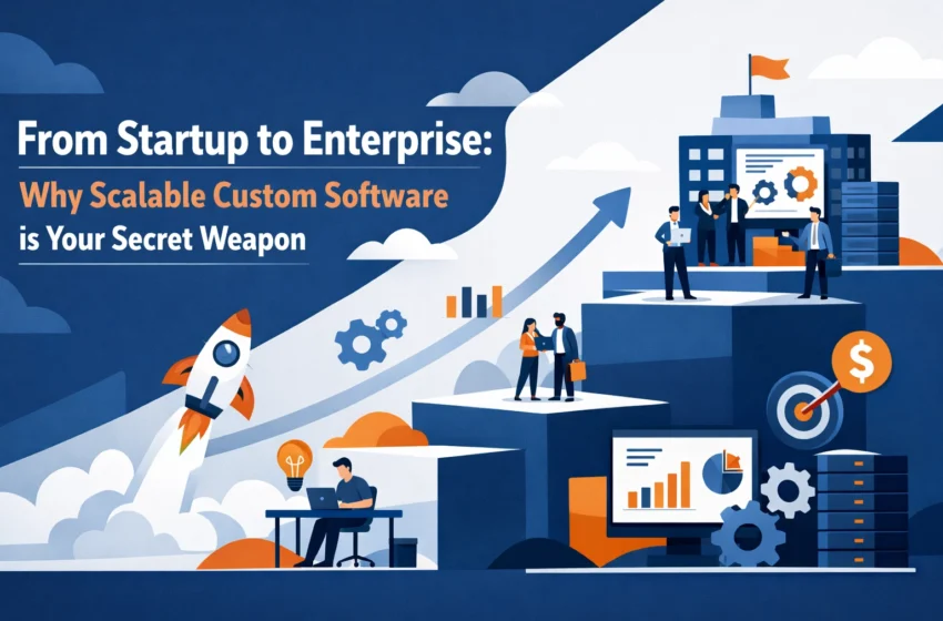 From Startup to Enterprise: Why Scalable Custom Software is Your Secret Weapon