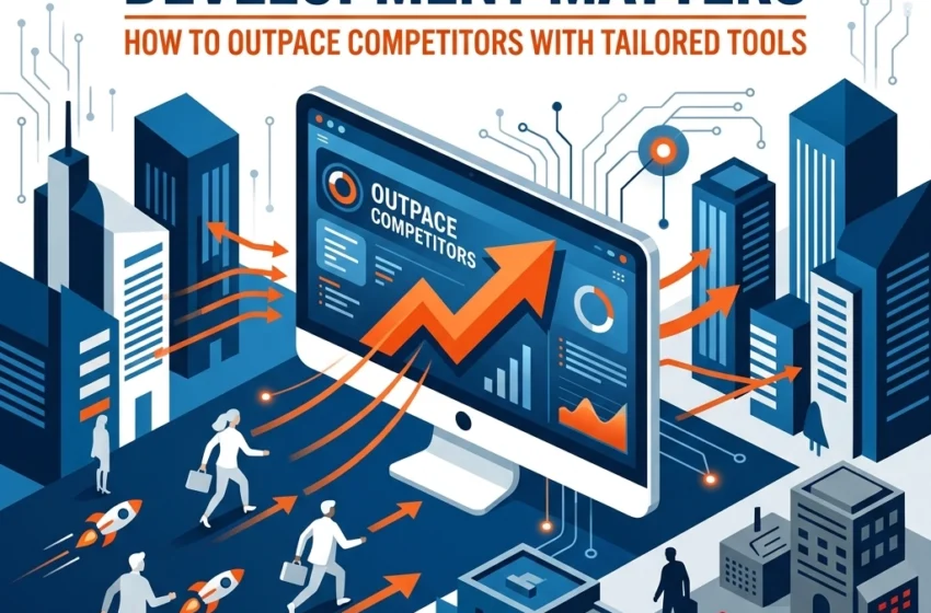 Custom Web Application Development Matters: How to Outpace Competitors with Tailored Tools