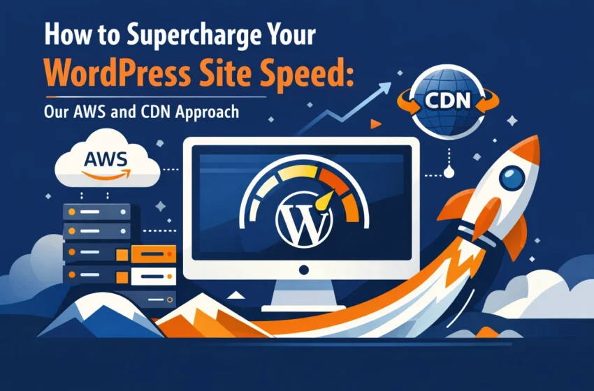 How to Supercharge Your WordPress Site Speed: Our AWS and CDN Approach