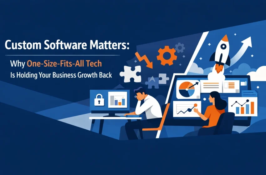 Custom Software Matters: Why One-Size-Fits-All Tech Is Holding Your Business Growth Back