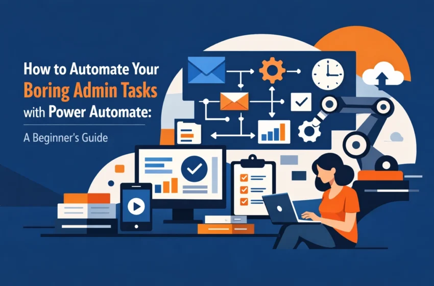 How to Automate Your Boring Admin Tasks with Power Automate: A Beginner’s Guide