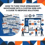How to Turn Your Spreadsheet Nightmare into a Custom Web App: A Guide to Bespoke Solutions