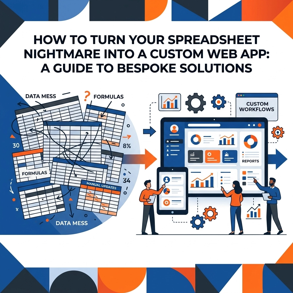 How to Turn Your Spreadsheet Nightmare into a Custom Web App: A Guide to Bespoke Solutions